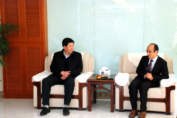 熱烈歡迎鹽城亭湖區(qū)副區(qū)長(zhǎng)、區(qū)政協(xié)主席呂主席一行蒞臨鹽城思科進(jìn)行調(diào)研指導(dǎo)